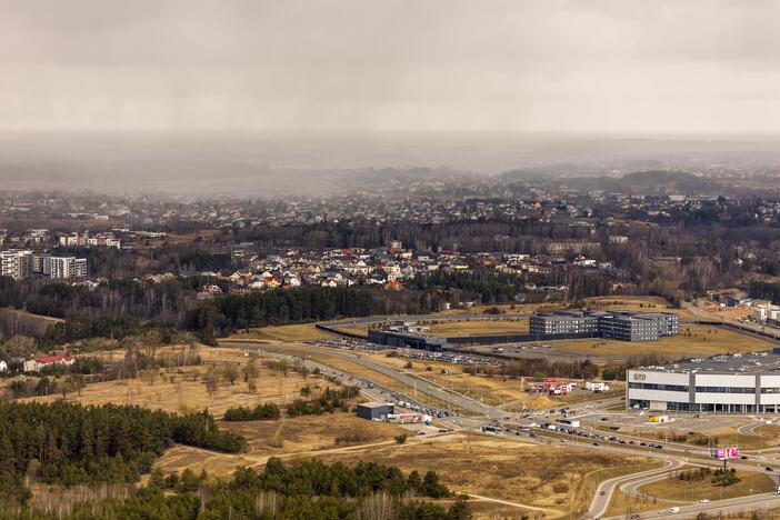 Vilniaus TV bokštas atvėrė naują apžvalgos aikštelę