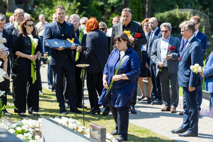 Nepriklausomybės Akto signataro A. Sakalo laidotuvės