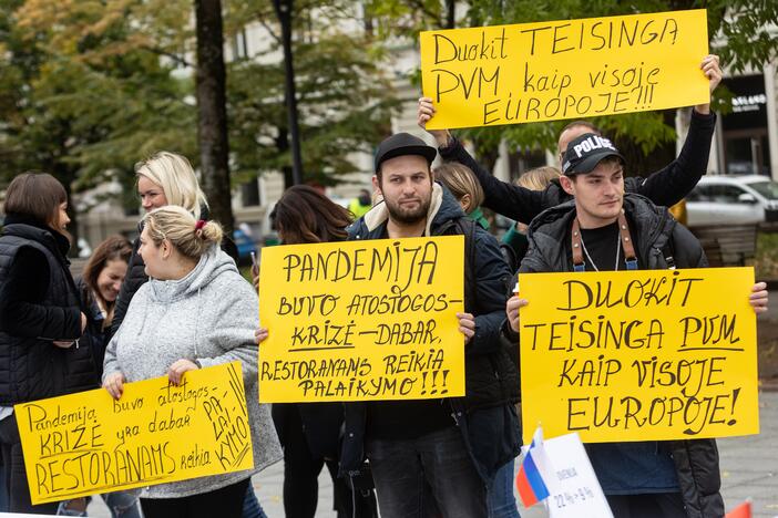 Lietuvos viešbučių ir restoranų asociacijos protestas