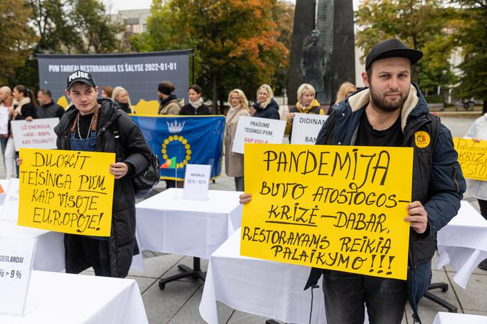 Lietuvos viešbučių ir restoranų asociacijos protestas