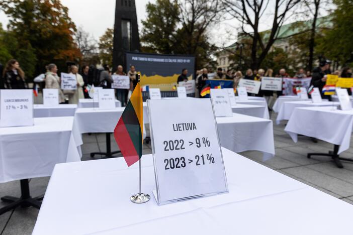 Lietuvos viešbučių ir restoranų asociacijos protestas