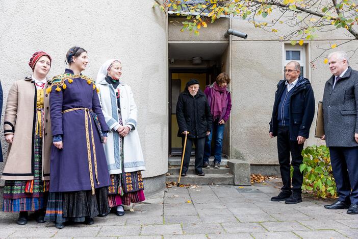 V. Landsbergiui – sveikinimai 90-ojo jubiliejaus proga