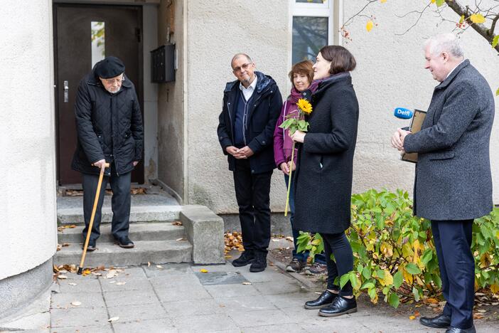 V. Landsbergiui – sveikinimai 90-ojo jubiliejaus proga