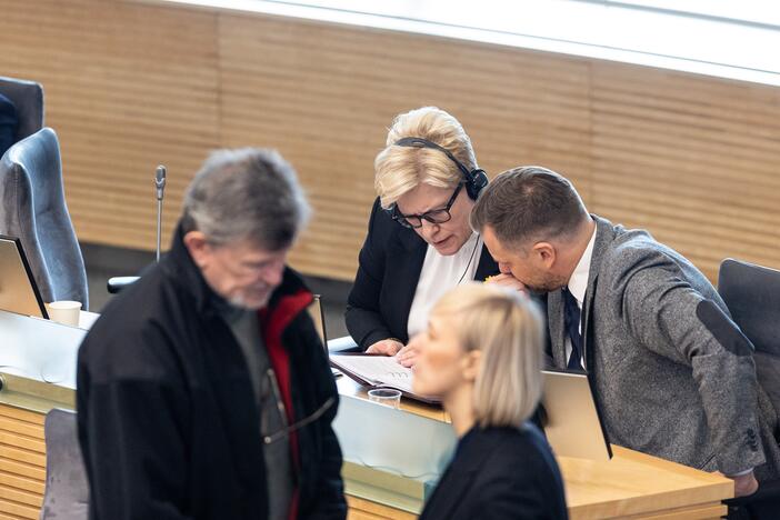 Seimas susirinko į neeilinę sesiją