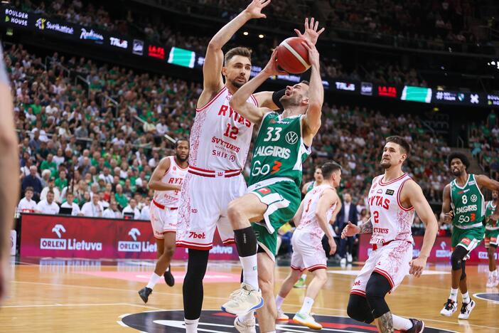 LKL finalo rungtynės: Kauno „Žalgiris“ – Vilniaus „Rytas“