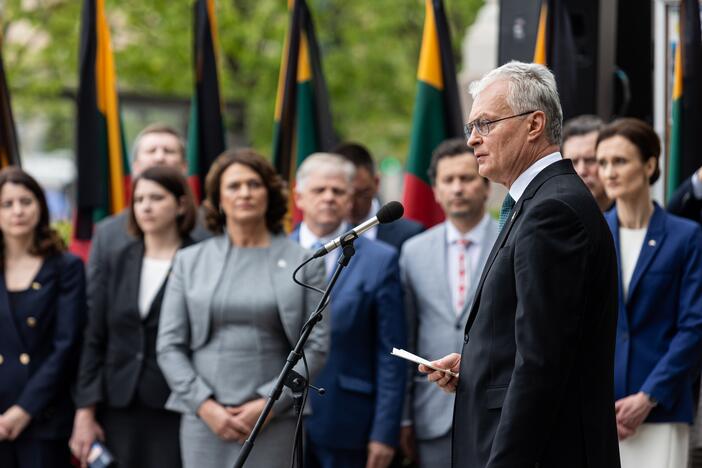 Okupacijos, genocido ir sovietmečio represijų aukų pagerbimo ceremonija