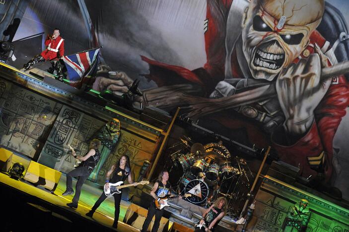 „Iron Maiden“ plakato Lietuvoje išsigando suaugusieji, o ne vaikai?