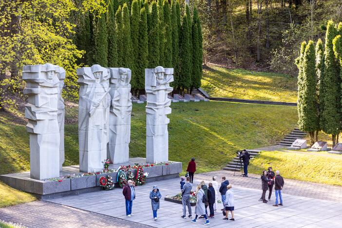 Vilniaus Antakalnio kapinės gegužės 9-ąją