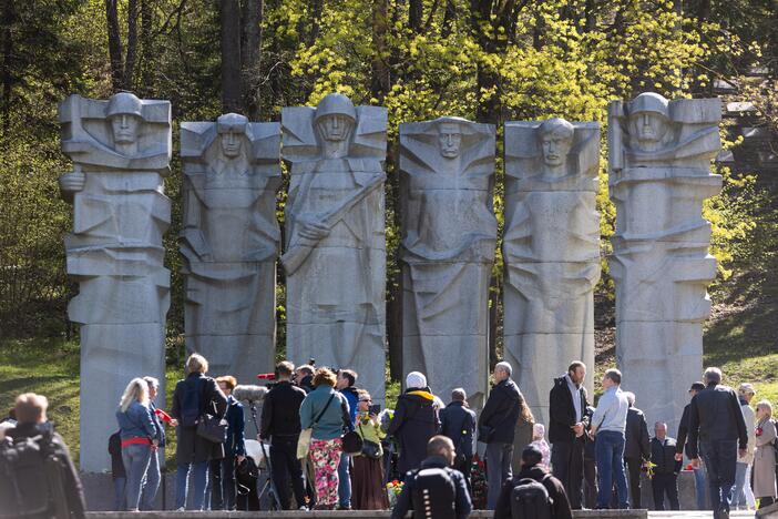 Vilniaus Antakalnio kapinės gegužės 9-ąją