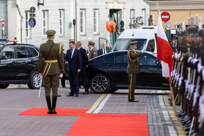 Lenkijos gynybos ministro vizitas Lietuvoje