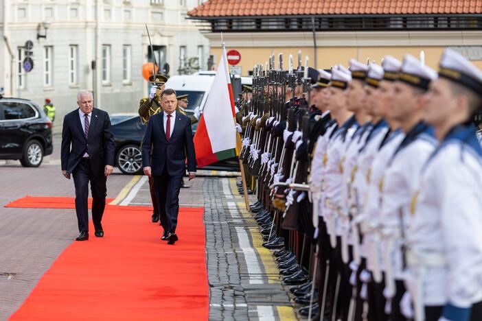 Lenkijos gynybos ministro vizitas Lietuvoje