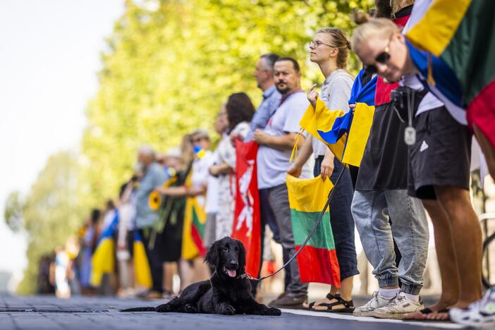 Ukrainos Nepriklausomybės dienos minėjimas Vilniuje