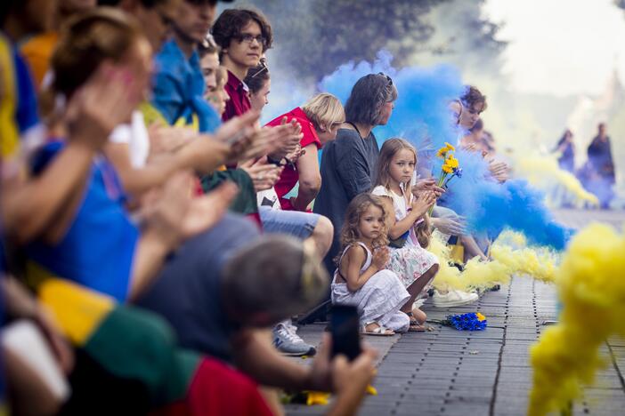 Ukrainos Nepriklausomybės dienos minėjimas Vilniuje