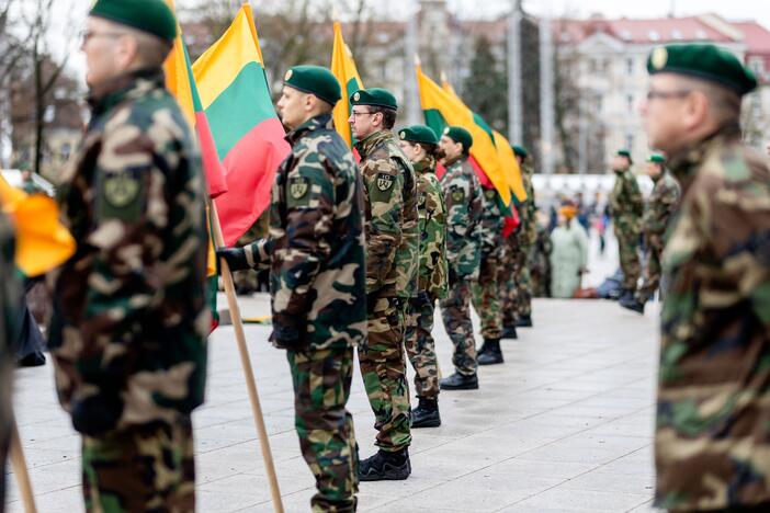 Lietuvos vėliavos dienos ceremonija