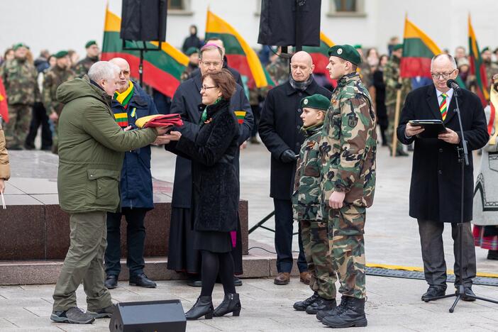 Lietuvos vėliavos dienos ceremonija