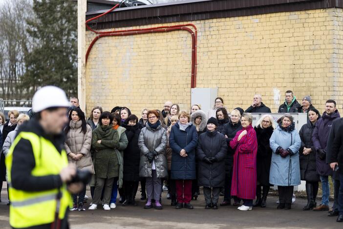 Vilniaus miesto klinikinės ligoninės naujo bloko statybų pradžia