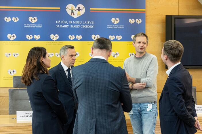 Spaudos konferencija „Skaidri savivalda: savivaldybės tarybos nario veiklos apmokėjimas“