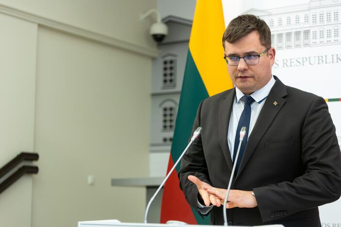 Spaudos konferencija po Valstybės gynimo tarybos posėdžio