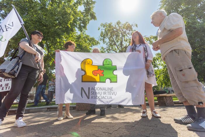 Protestas prieš tos pačios lyties asmenų sąjungų įteisinimą