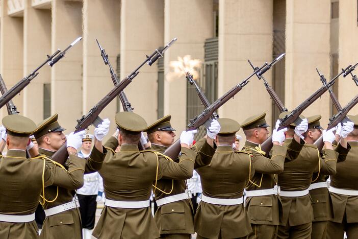 Okupacijos, genocido ir sovietmečio represijų aukų pagerbimo ceremonija