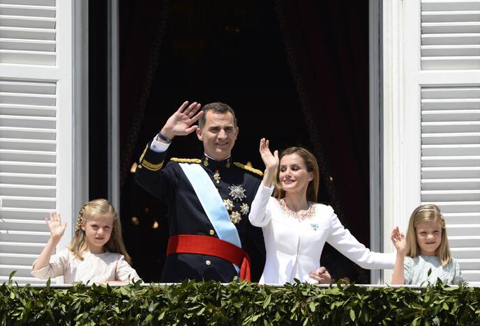 Karalius Felipe VI perėmė Ispanijos sostą