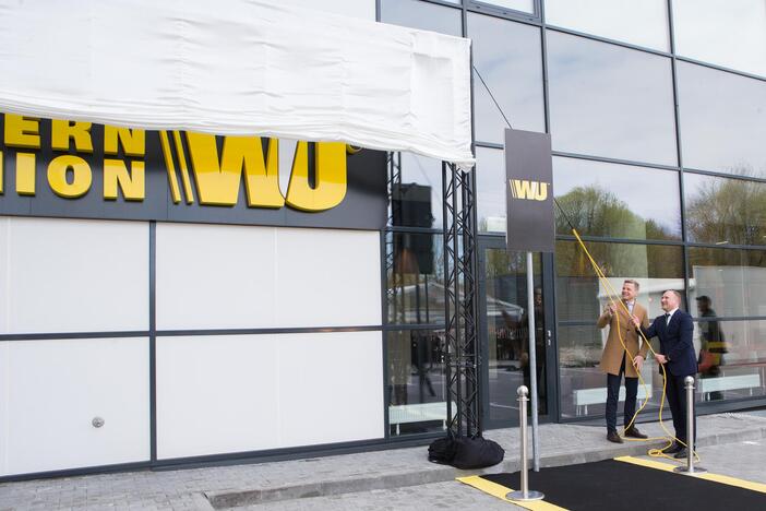 „Western Union“ Vilniuje atidarė vartotojų patirties centrą