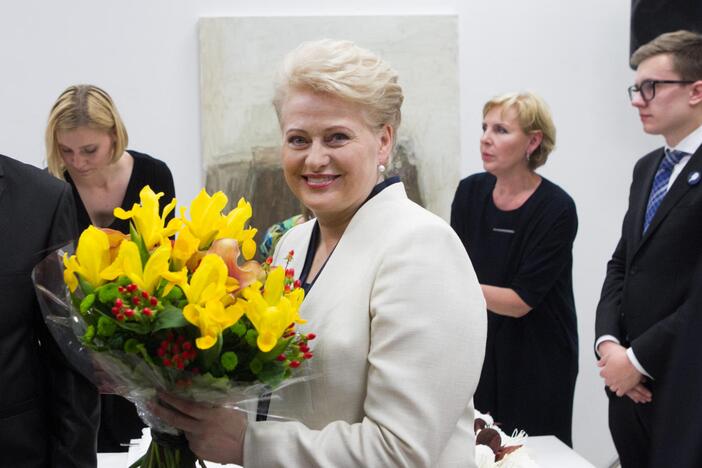 D. Grybauskaitė Berlyne atsiims  prestižinį apdovanojimą