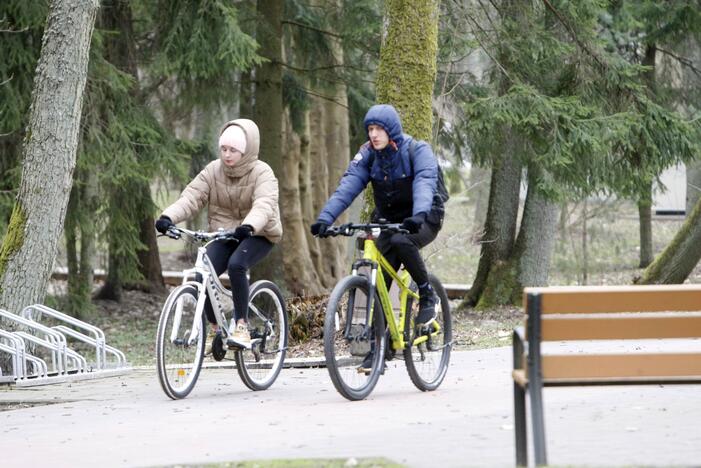 Palanga sulaukė poilsiautojų