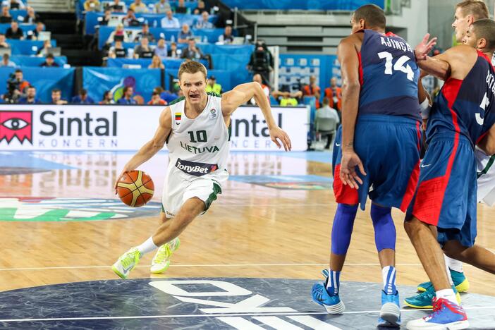 Eurobasket: Lietuva - Prancūzija