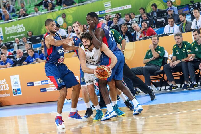 Eurobasket: Lietuva - Prancūzija