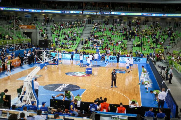 „Eurobasket“: Slovėnija - Italija