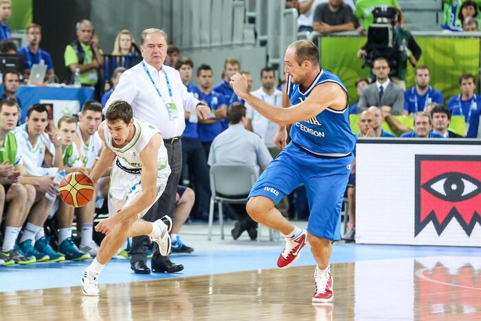 „Eurobasket“: Slovėnija - Italija