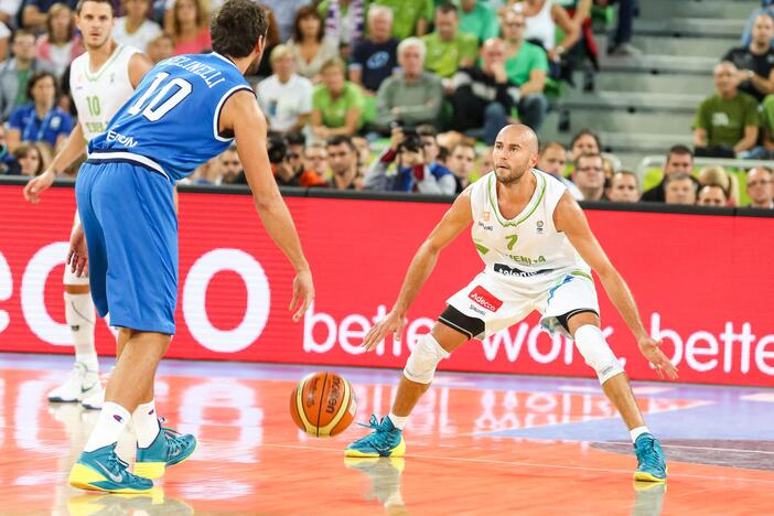 „Eurobasket“: Slovėnija - Italija