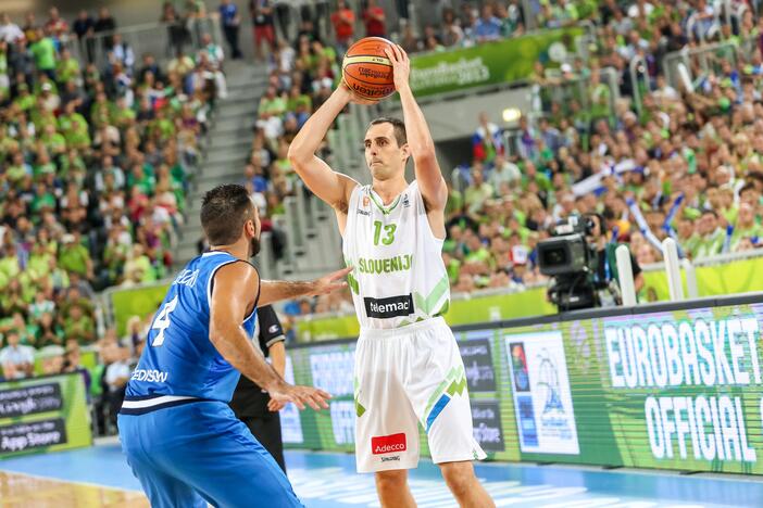 „Eurobasket“: Slovėnija - Italija