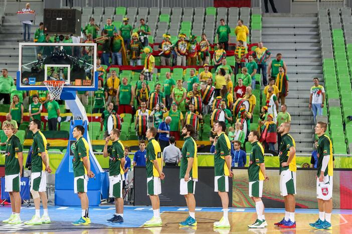 „Eurobasket“: Lietuva - Belgija