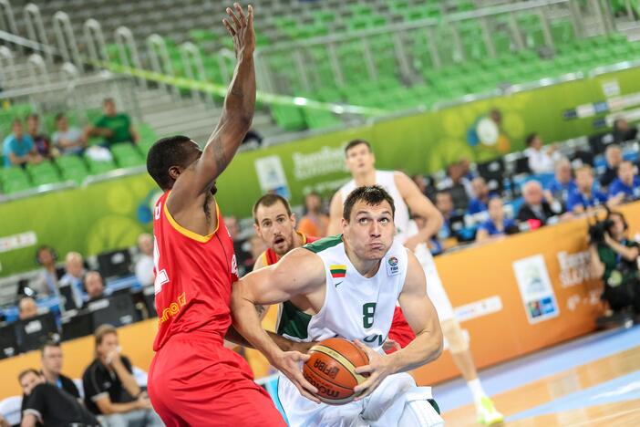 „Eurobasket“: Lietuva - Belgija