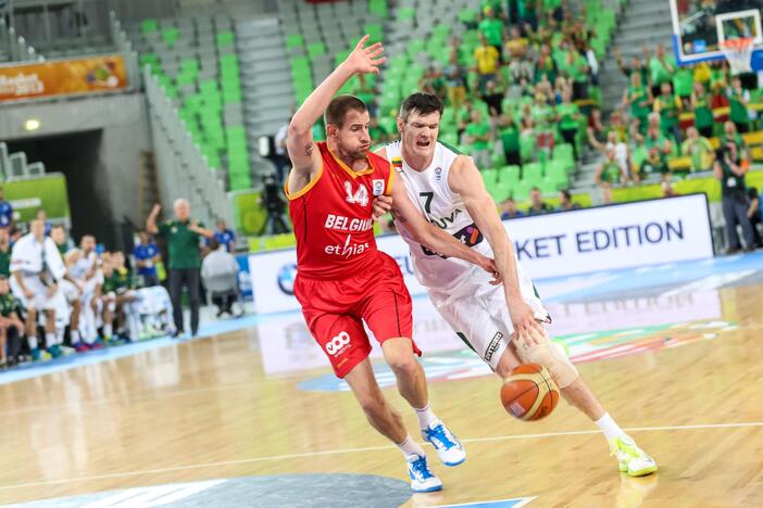 „Eurobasket“: Lietuva - Belgija