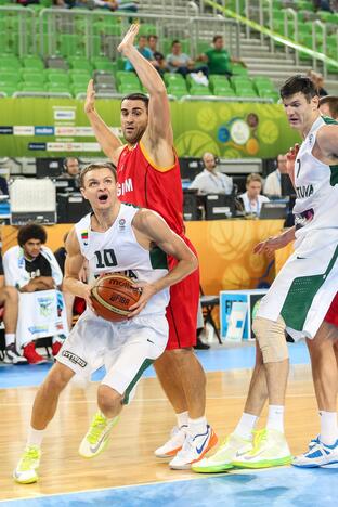 „Eurobasket“: Lietuva - Belgija