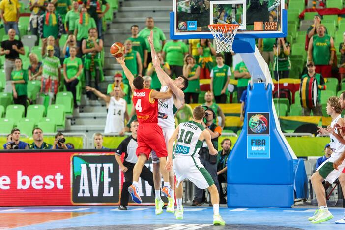 „Eurobasket“: Lietuva - Belgija