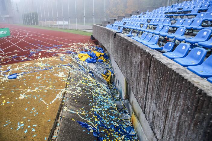 Bosnių siautėjimo Kauno stadione kaina – mažiausiai 10 tūkst. litų