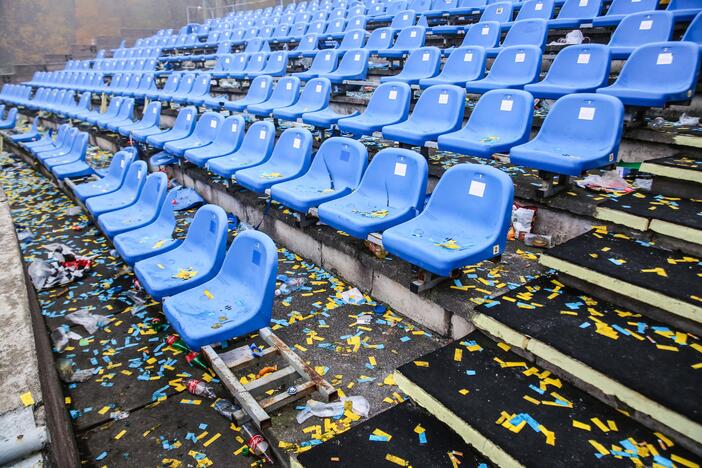 Bosnių siautėjimo Kauno stadione kaina – mažiausiai 10 tūkst. litų