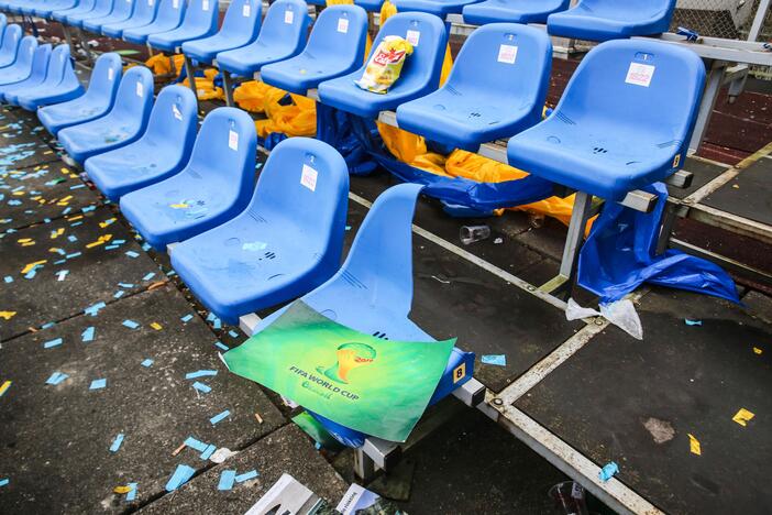 Bosnių siautėjimo Kauno stadione kaina – mažiausiai 10 tūkst. litų