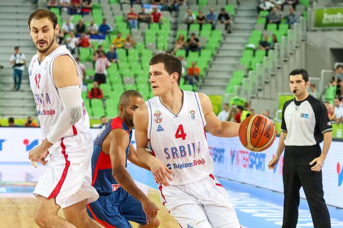 "Eurobasket": Serbija - Prancūzija