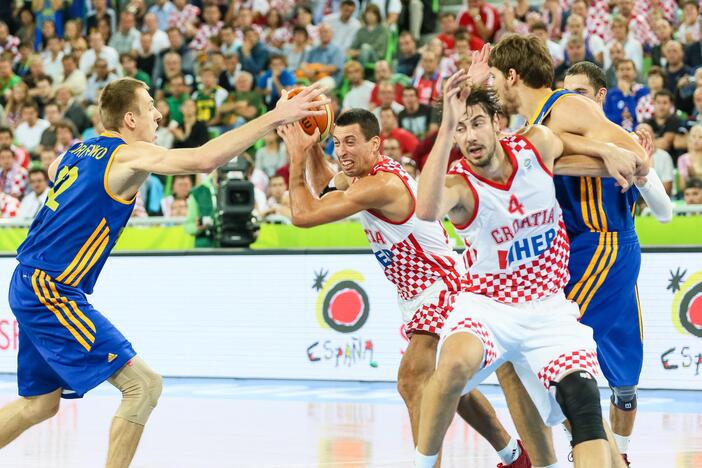 "Eurobasket": Kroatija - Ukraina