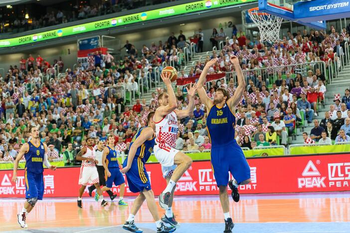 "Eurobasket": Kroatija - Ukraina