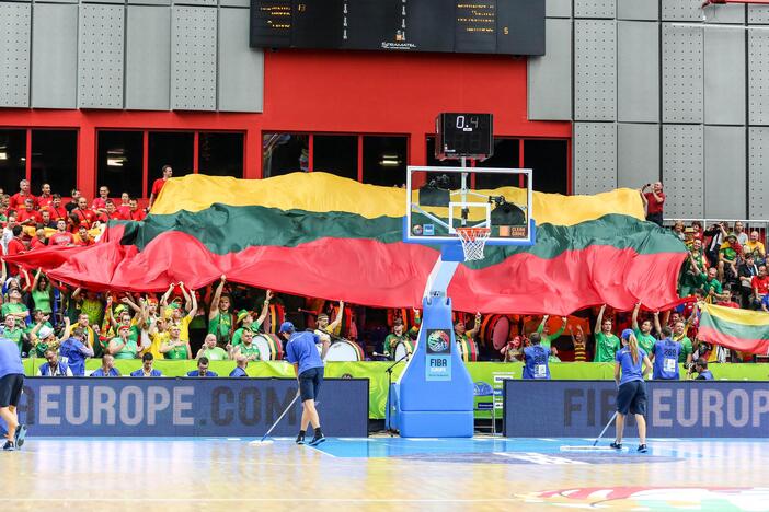 Eurobasket: Lietuva - Serbija