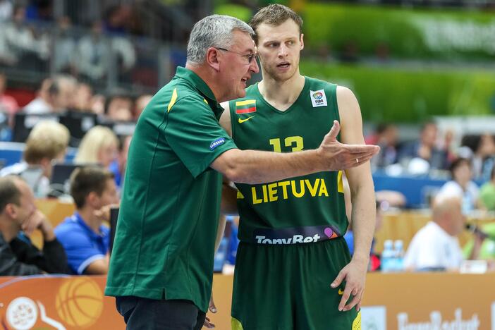 Eurobasket: Lietuva - Serbija