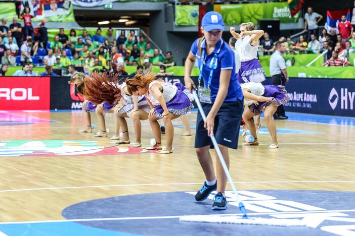 Eurobasket: Lietuva - Serbija