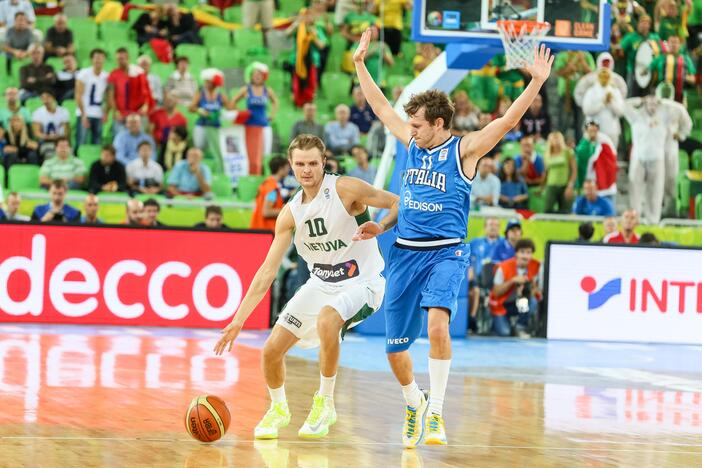 "Eurobasket": Lietuva - Italija