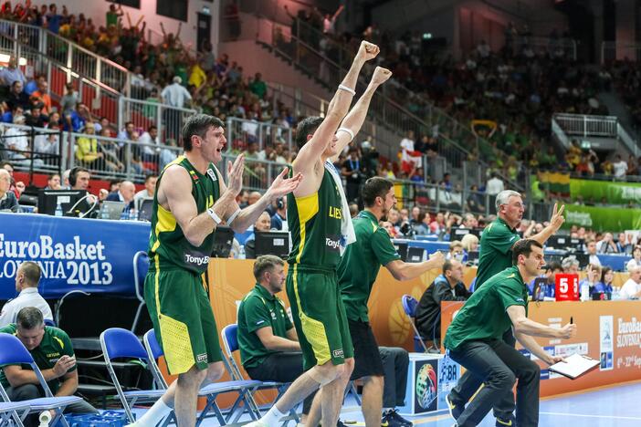 Eurobasket: Lietuva - Serbija